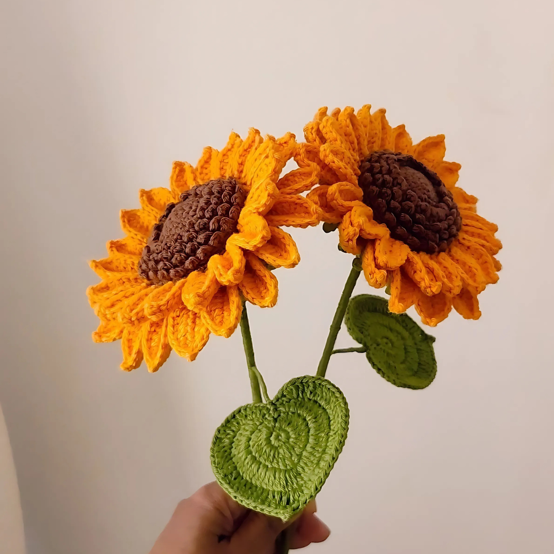 Realistic Sunflower - Forever Crochet Flower