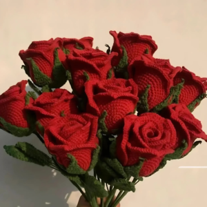 Blooming Rose - Forever Crochet Flower