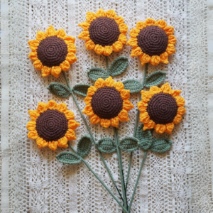 Sunflower - Forever Crochet Flower