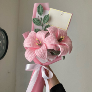 Blushing Lilies Bouquet