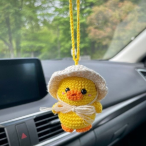 Quirky Quack Car Charm