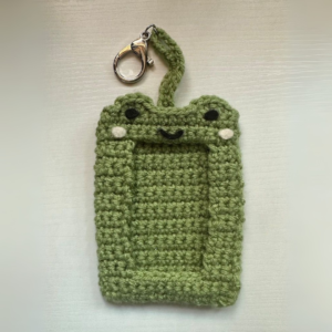 Froggy frog Photo holder - Bag Charm