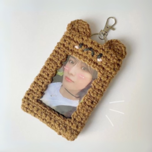 Bear Hug - Photo holder - Bag Charm