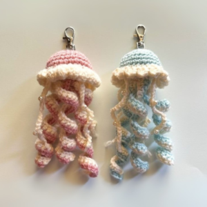 Sea Whispers – Jellyfish Keychains