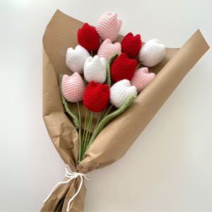 I tulip you - Crochet bouquet