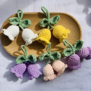 Lily of the Valley Keychain