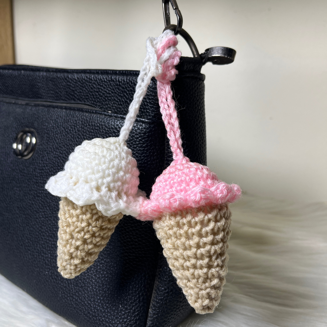 Ice Cream Scoop Keychain