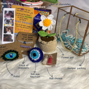 🩵 Best Bhai Ka Gift - Rakhi hamper