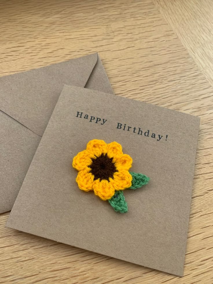 Mini Crochet Greeting Card - Image 5