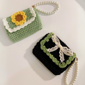 Bloom – Bow & Sunflower Coin Pouches
