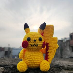 Pikachu Crochet Desk Buddy
