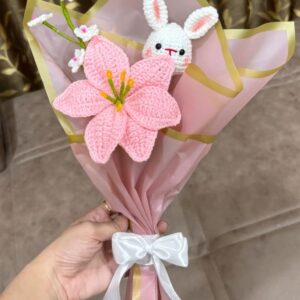Bunny Blossom  - Crochet Bouquet