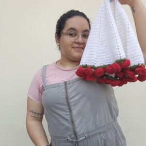 Rose Bouquet Blanket