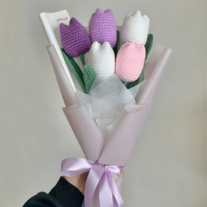 Lilac Mood – Crochet Bouquet